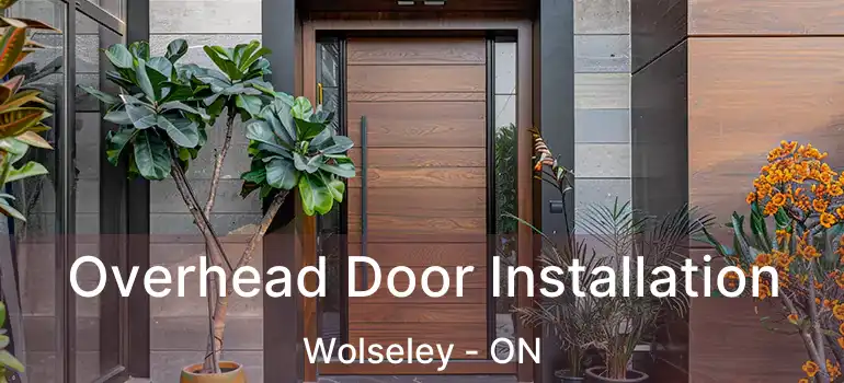  Overhead Door Installation Wolseley - ON