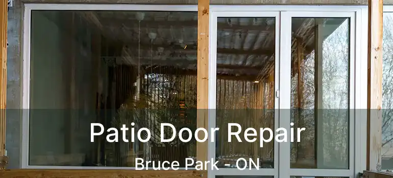  Patio Door Repair Bruce Park - ON