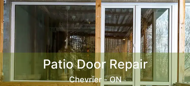  Patio Door Repair Chevrier - ON