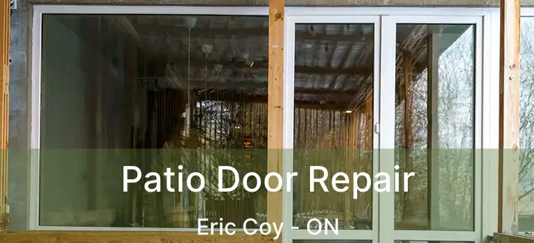  Patio Door Repair Eric Coy - ON