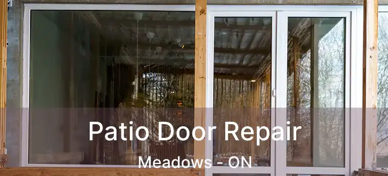  Patio Door Repair Meadows - ON