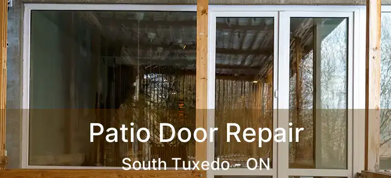  Patio Door Repair South Tuxedo - ON