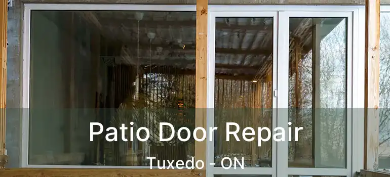  Patio Door Repair Tuxedo - ON