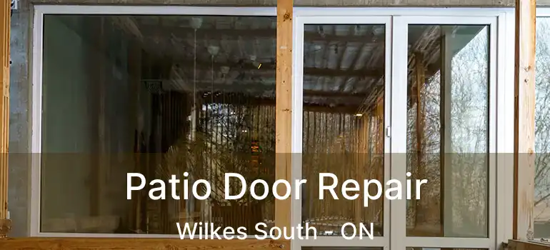  Patio Door Repair Wilkes South - ON