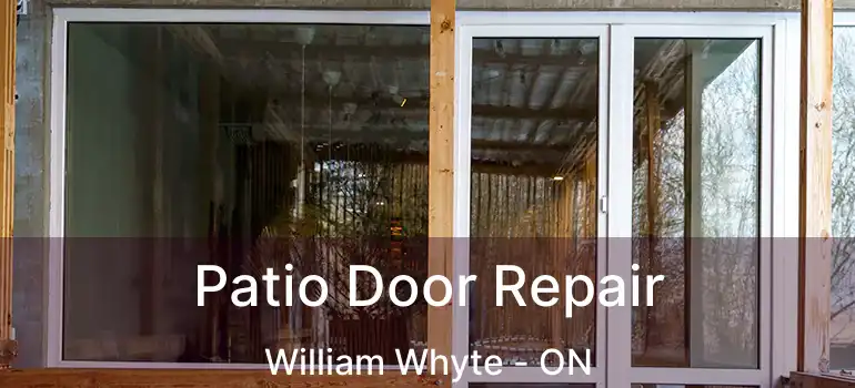  Patio Door Repair William Whyte - ON