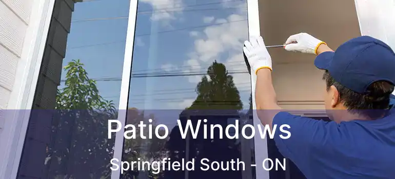  Patio Windows Springfield South - ON