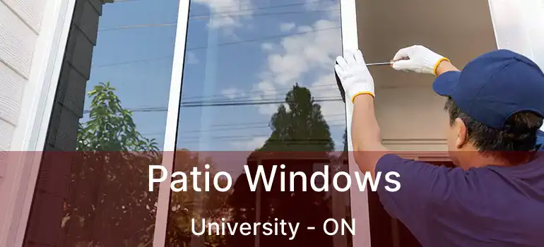  Patio Windows University - ON