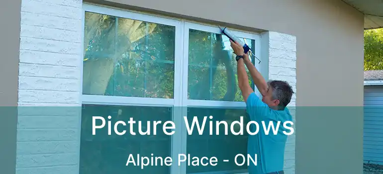  Picture Windows Alpine Place - ON