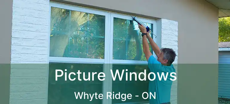  Picture Windows Whyte Ridge - ON