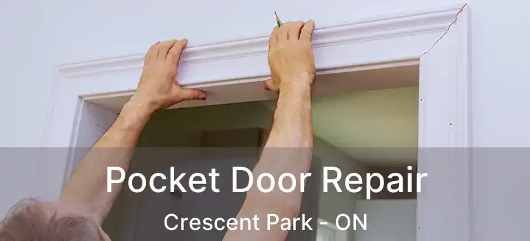  Pocket Door Repair Crescent Park - ON