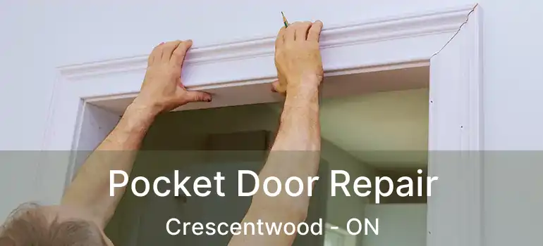  Pocket Door Repair Crescentwood - ON