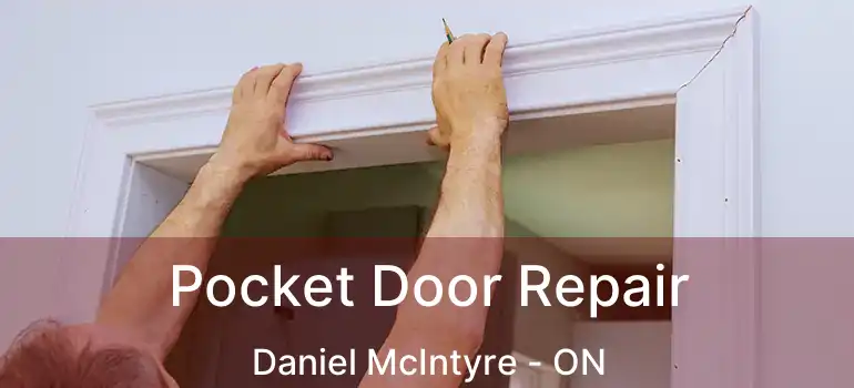  Pocket Door Repair Daniel McIntyre - ON