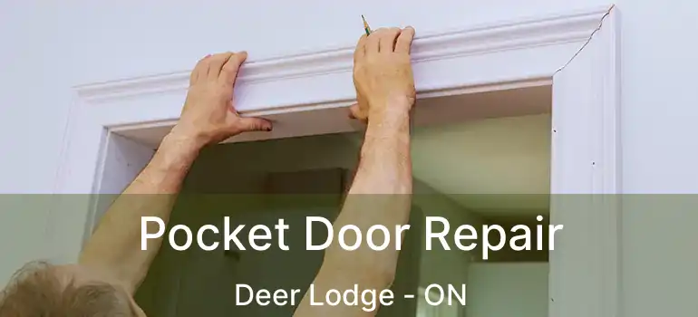  Pocket Door Repair Deer Lodge - ON