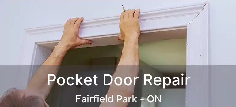 Pocket Door Repair Fairfield Park - ON
