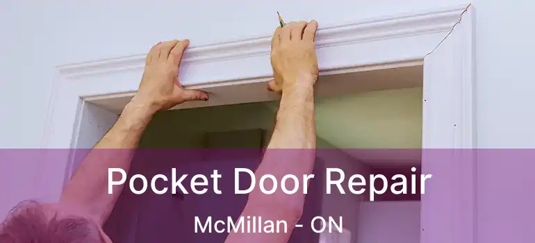  Pocket Door Repair McMillan - ON