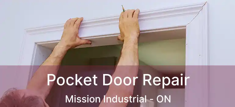  Pocket Door Repair Mission Industrial - ON