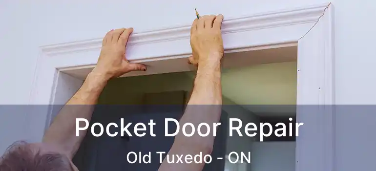  Pocket Door Repair Old Tuxedo - ON