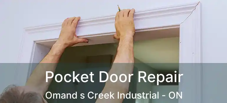  Pocket Door Repair Omand s Creek Industrial - ON