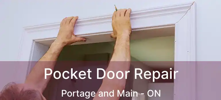  Pocket Door Repair Portage and Main - ON
