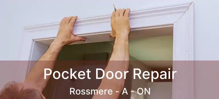  Pocket Door Repair Rossmere - A - ON