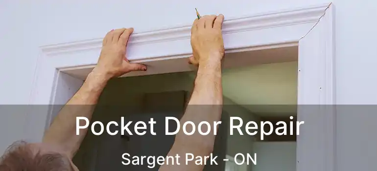  Pocket Door Repair Sargent Park - ON