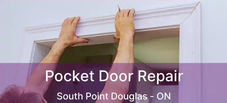  Pocket Door Repair South Point Douglas - ON