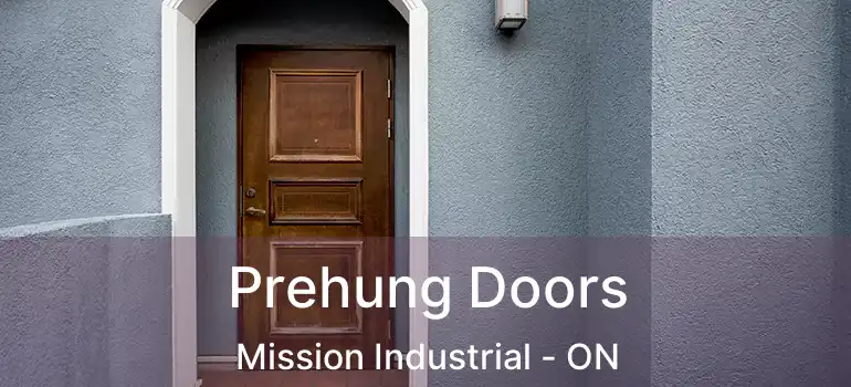  Prehung Doors Mission Industrial - ON