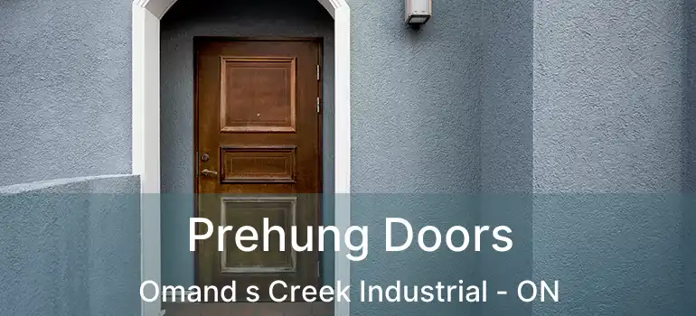  Prehung Doors Omand s Creek Industrial - ON