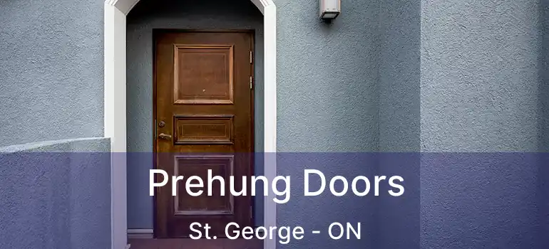  Prehung Doors St. George - ON