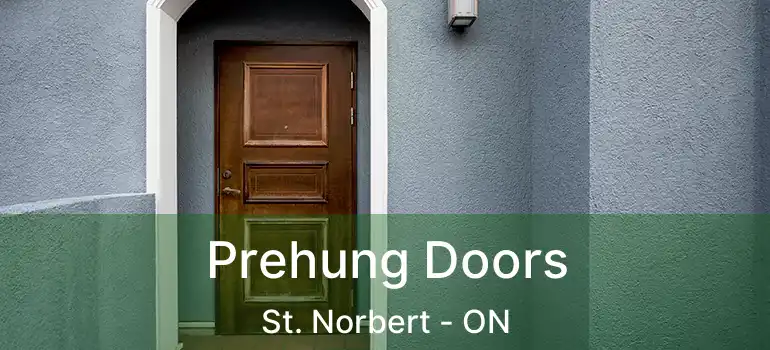  Prehung Doors St. Norbert - ON