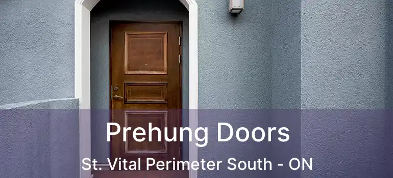  Prehung Doors St. Vital Perimeter South - ON