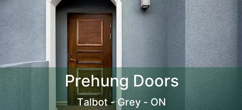  Prehung Doors Talbot - Grey - ON