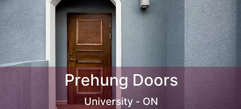  Prehung Doors University - ON