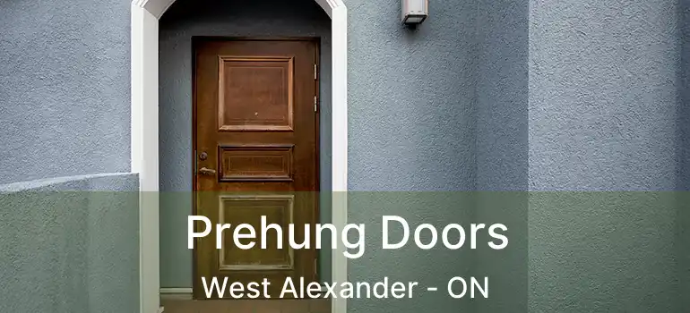  Prehung Doors West Alexander - ON