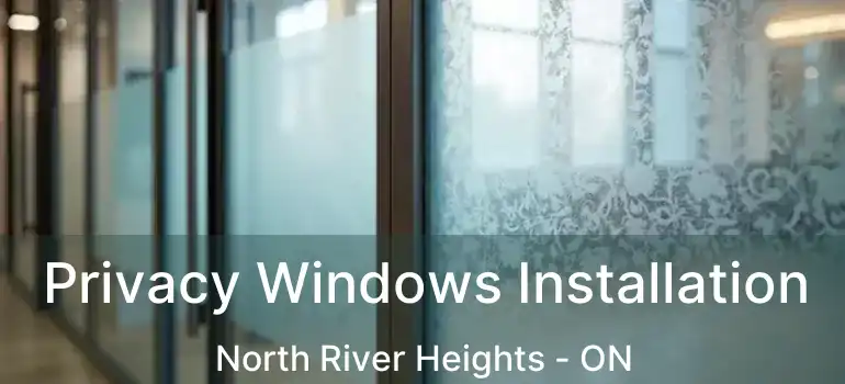  Privacy Windows Installation North River Heights - ON