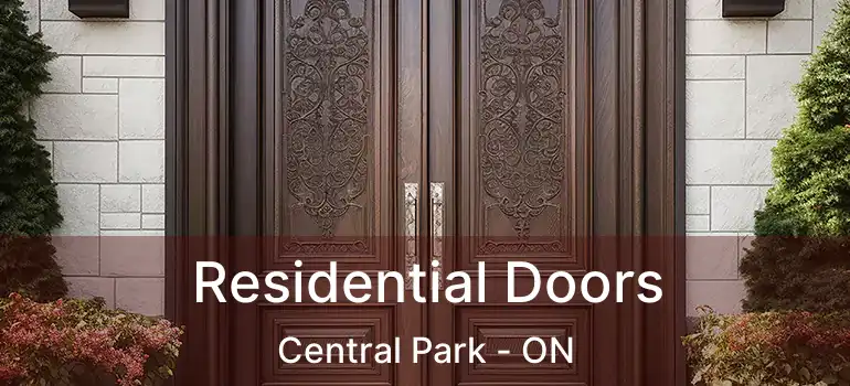  Residential Doors Central Park - ON