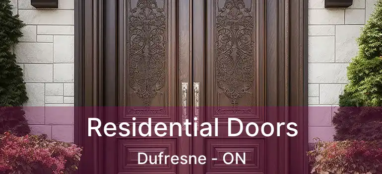  Residential Doors Dufresne - ON