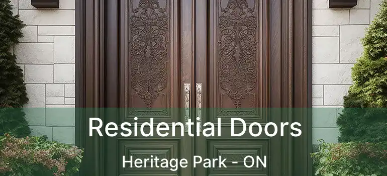  Residential Doors Heritage Park - ON