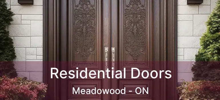  Residential Doors Meadowood - ON