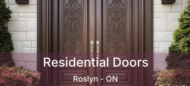  Residential Doors Roslyn - ON