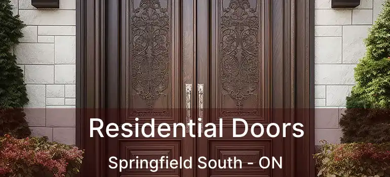  Residential Doors Springfield South - ON