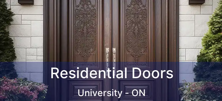  Residential Doors University - ON