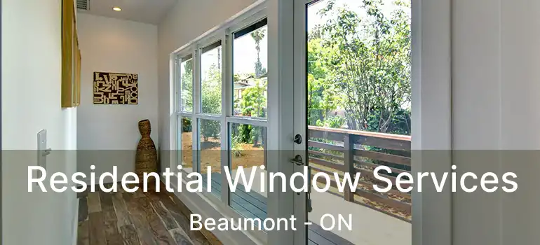  Residential Window Services Beaumont - ON
