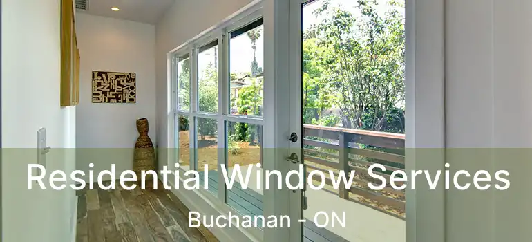  Residential Window Services Buchanan - ON