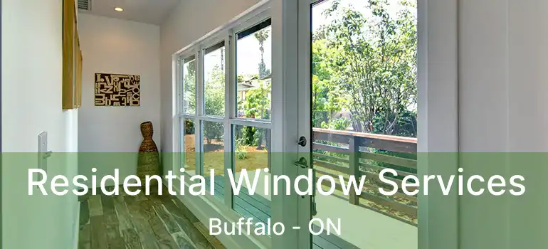  Residential Window Services Buffalo - ON
