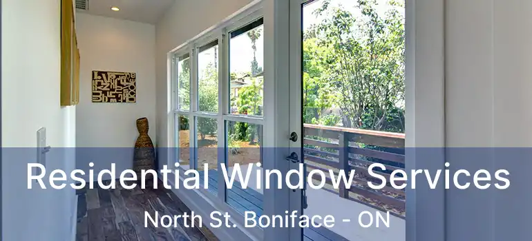  Residential Window Services North St. Boniface - ON