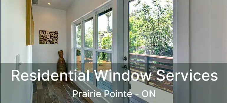  Residential Window Services Prairie Pointe - ON