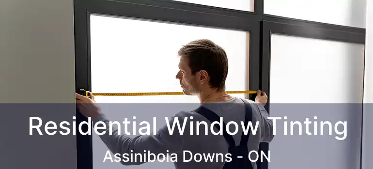  Residential Window Tinting Assiniboia Downs - ON
