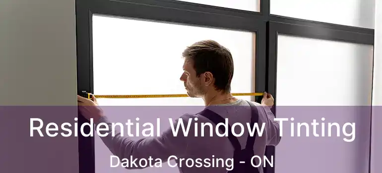  Residential Window Tinting Dakota Crossing - ON