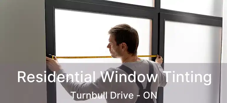  Residential Window Tinting Turnbull Drive - ON